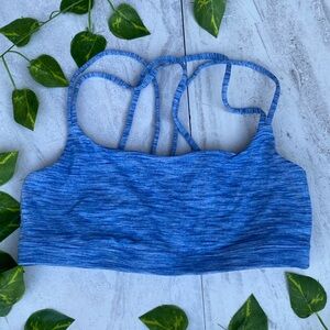 GAP GAPfit Low Impact Racerback Bralette Sports Bra Yoga Athletic Sleeveless Top